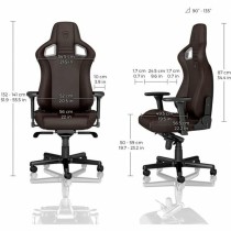 Silla Gaming Noblechairs Epic Marrón Negro