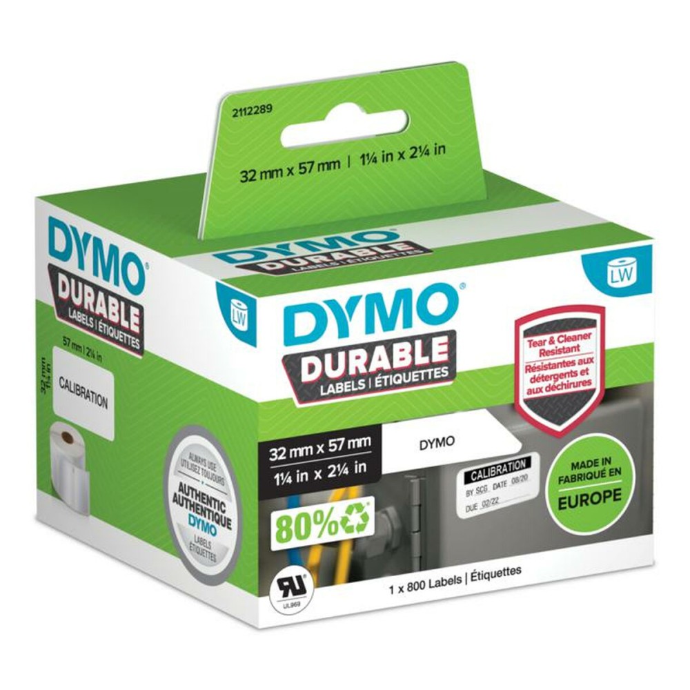 Cinta Laminada Dymo 2112289 Blanco