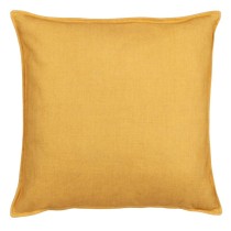 Kissen Polyester 60 x 60 cm Senf