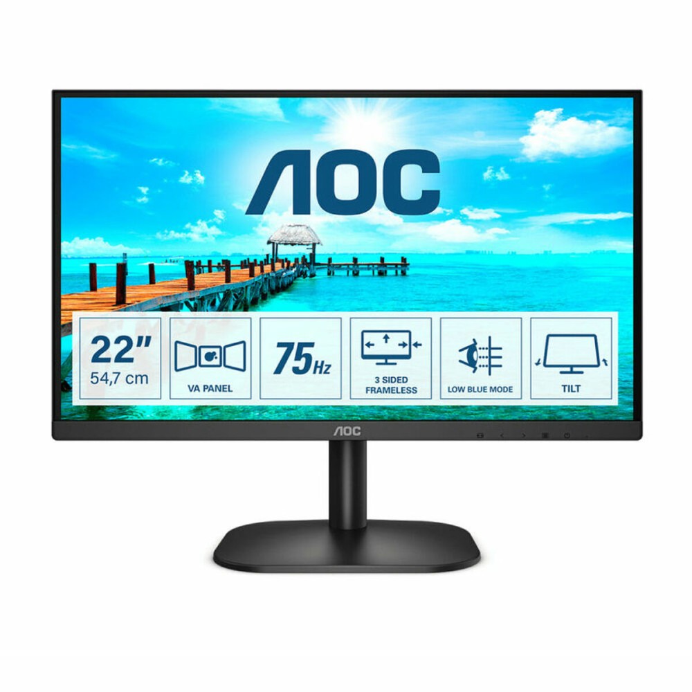 Monitor AOC 22B2DA FHD LED 21,5" VA Flicker free