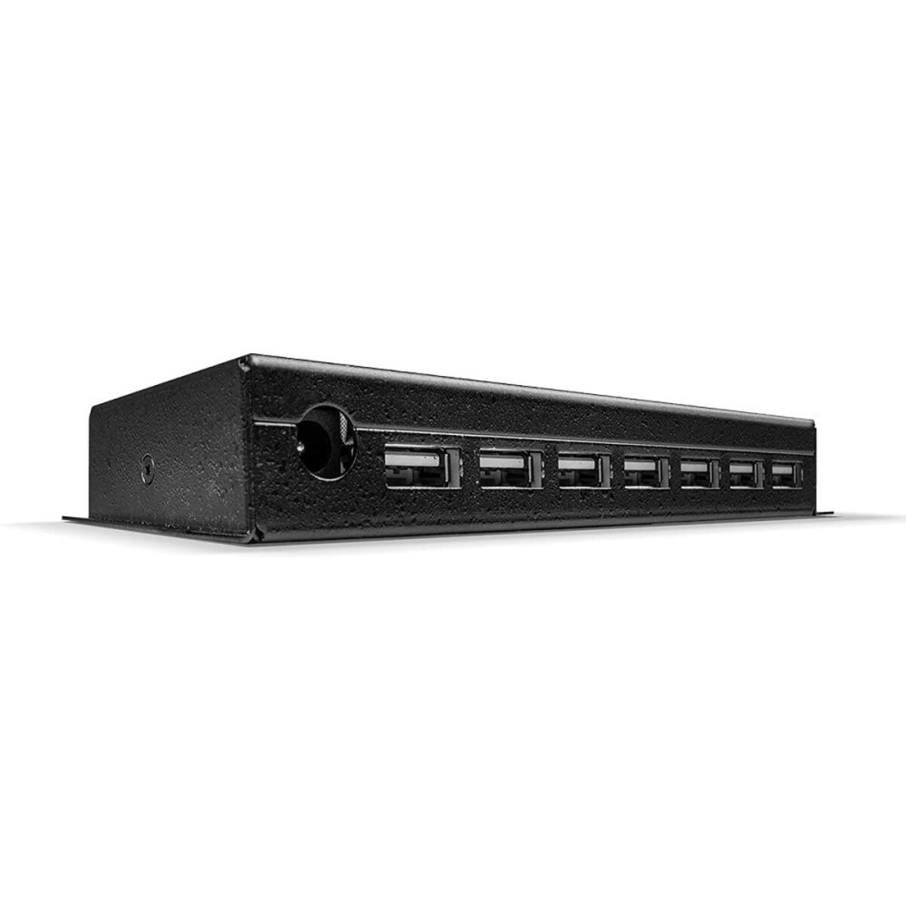 Hub USB LINDY 42794 Negro