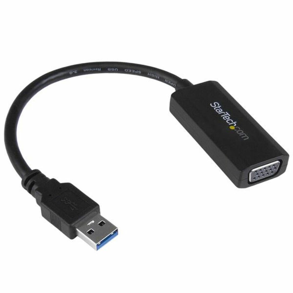 Adaptador USB 3.0 a VGA Startech USB32VGAV Negro