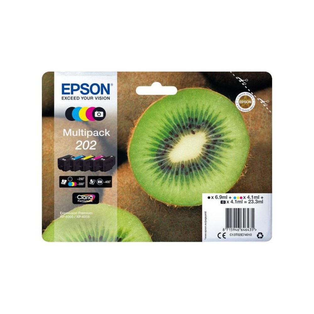 Tinteiro de Tinta Original Epson C13T02E74010 23 ml Multicolor