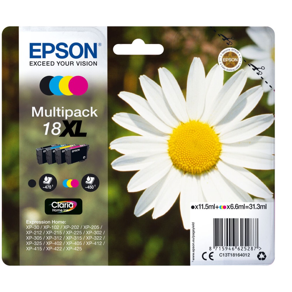 Original Ink Cartridge Epson C13T18164022 Multicolour