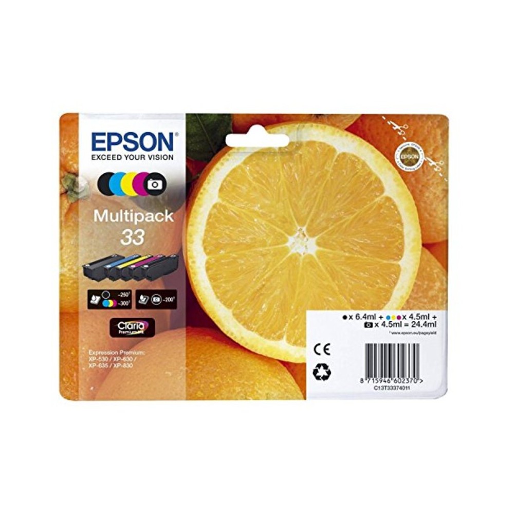 Original Tintenpatrone Epson C13T33374021