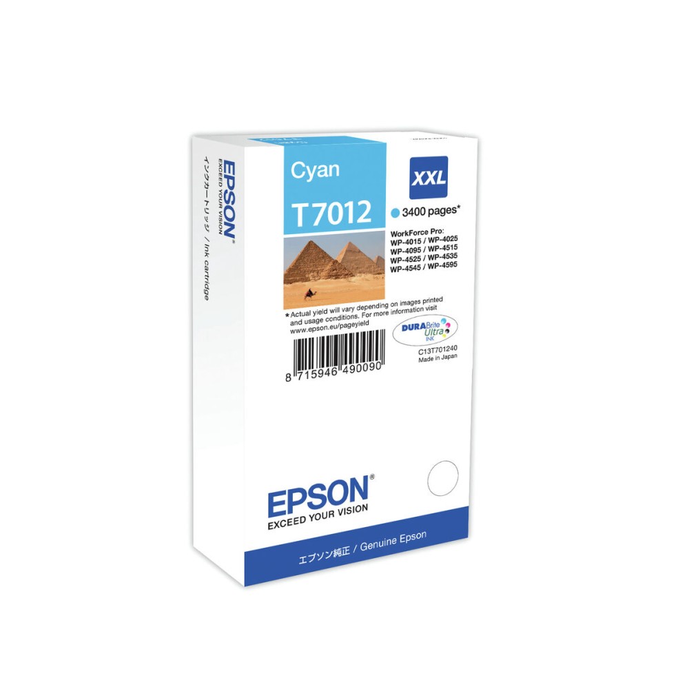 Original Ink Cartridge Epson C13T70124010 Dark blue