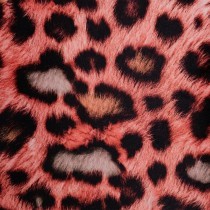 Cushion Orange Leopard 45 x 45 cm