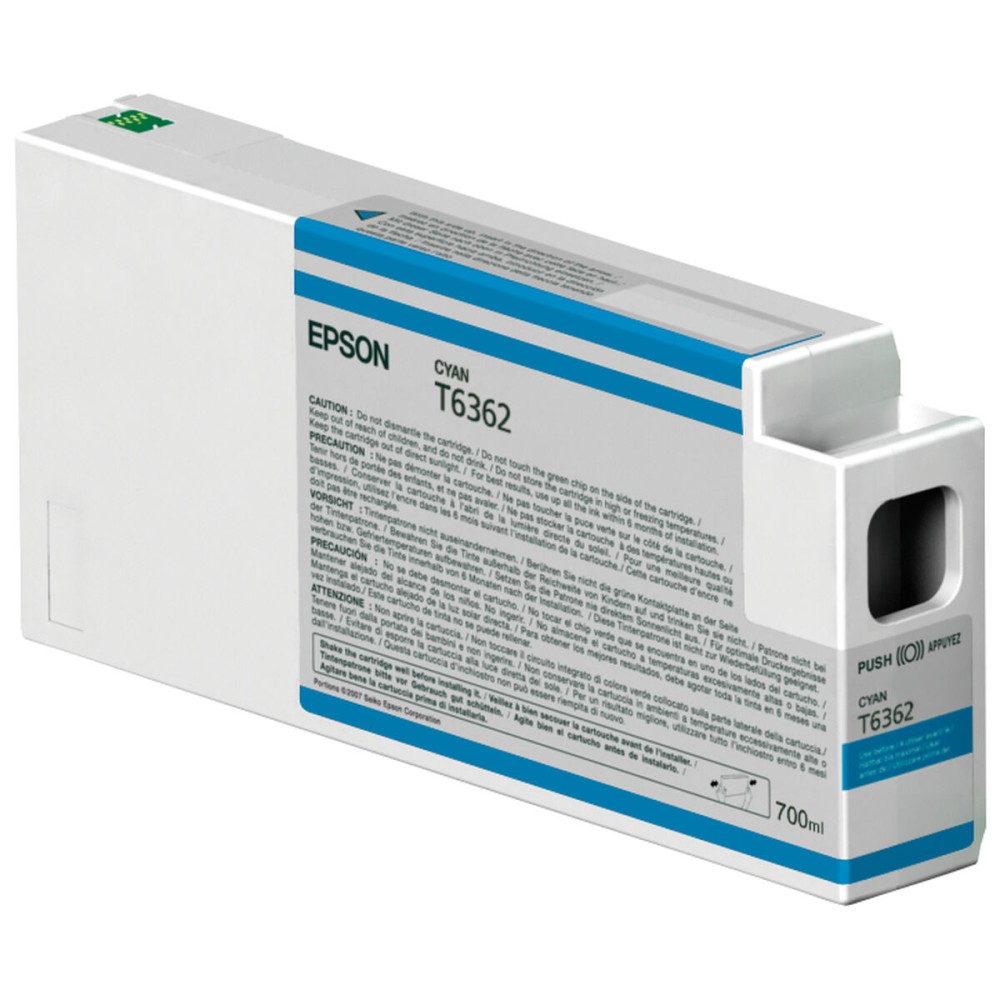 Original Tintenpatrone Epson C13T636200 Türkis