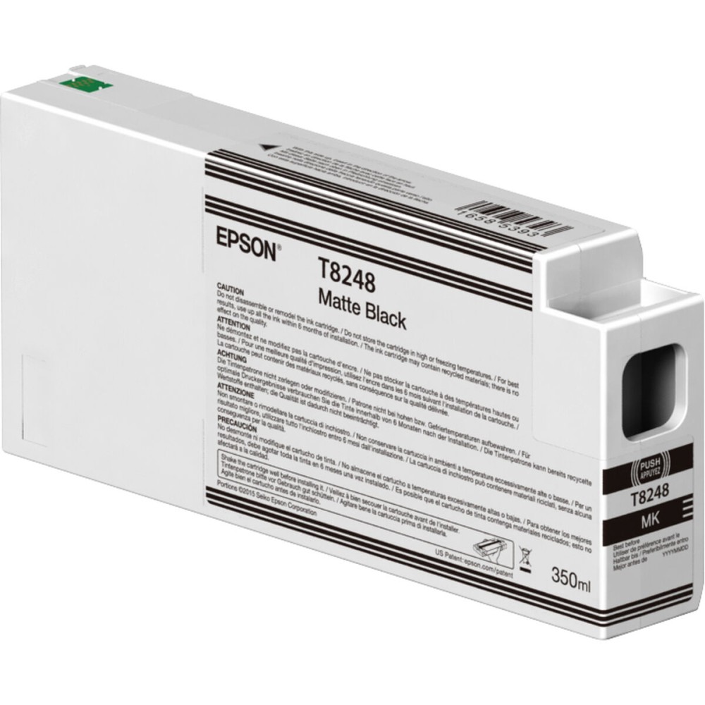 Tinteiro de Tinta Original Epson C13T824800 Preto Preto mate