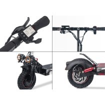 Electric Scooter Urbanglide E-Cross Pro 800 W Black