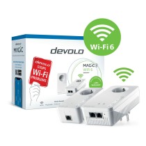 Adattatore PLC devolo MAGIC 2 WIFI 6 STARTER KIT