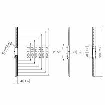 Soporte TV Vogel's PFS 3208