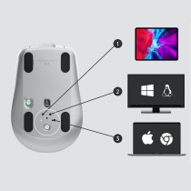 Schnurlose Mouse Logitech 910-005989 Grau