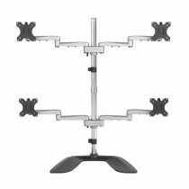 Screen Table Support Startech ARMQUADSS Black/Silver 32"