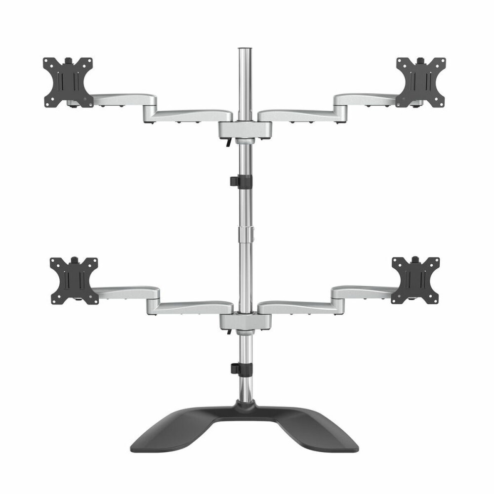 Suporte de Mesa para Ecrã Startech ARMQUADSS Preto/Prateado 32"