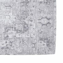 Carpet 80 x 150 cm Grey Polyester Cotton