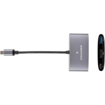 Hub USB Kramer Electronics Kdock-1 Cinzento