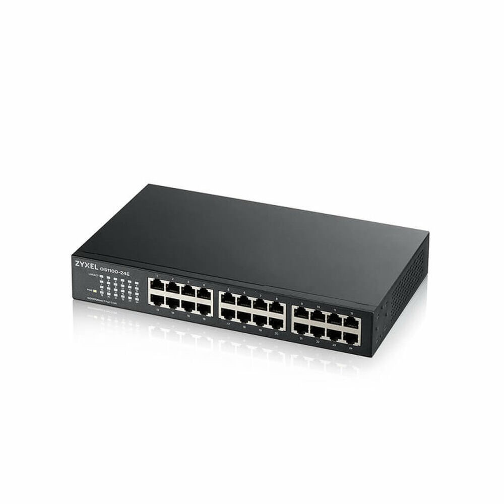 Switch ZyXEL GS1100-24E Negro Gigabit Ethernet