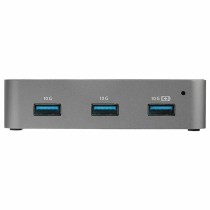 Hub USB Startech HB31C4AS Gris Negro/Gris