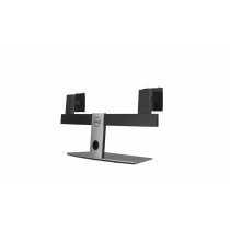 Bildschirm-Träger für den Tisch Dell DELL-MDS19 Schwarz Schwarz/Silberfarben