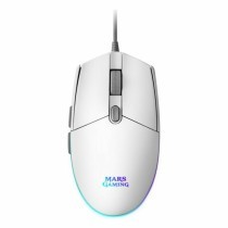 Ratón Gaming Mars Gaming MMG Blanco