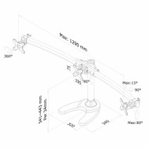 Screen Table Support Neomounts FPMA-D700DD3