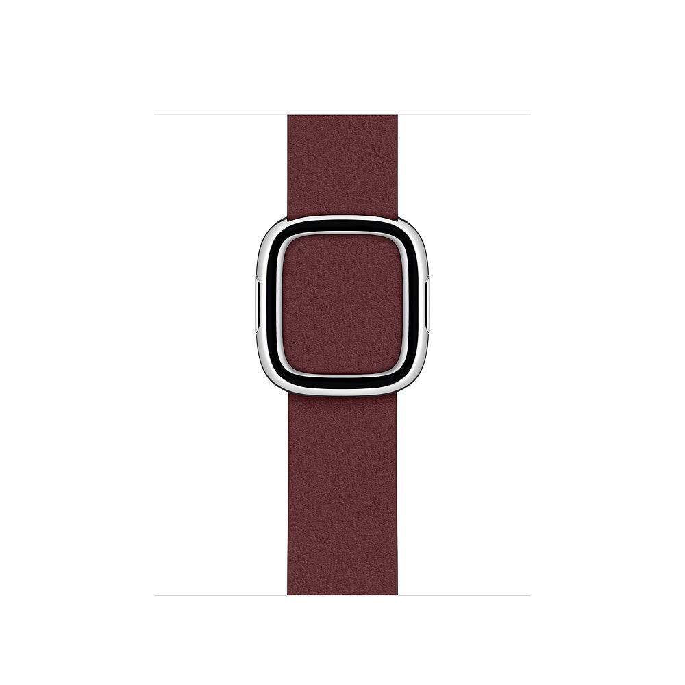 Bracelet à montre Apple Watch Apple MY642ZM/A Cuir Bordeaux