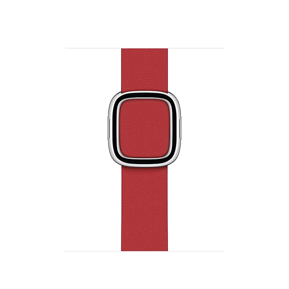 Cinturino per Orologio Apple Watch Apple MY672ZM/A Pelle Rosso Granato Rosso