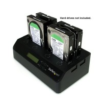 Registratore esterno Startech SATDOCK4U3RE USB Nero SATA