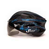 Capacete para Trotinete Elétrica Urban Prime UP-HLM-EBK-BB Preto Azul Preto/Azul Multicolor