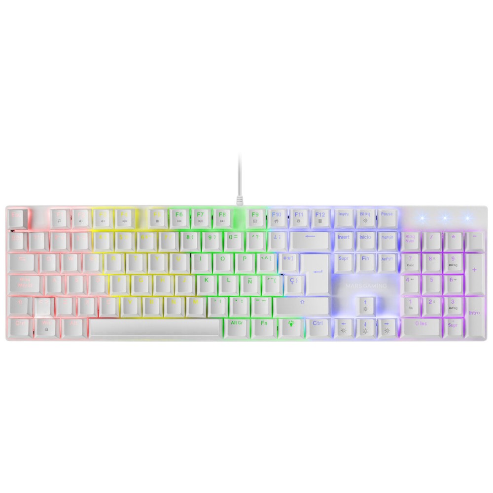 Gaming Tastatur Mars Gaming MK422WBES Qwerty Spanisch