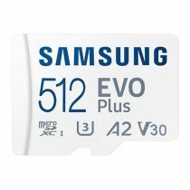 Micro SD Memory Card with Adaptor Samsung MB-MC512KA/EU UHS-I 130 MB/s