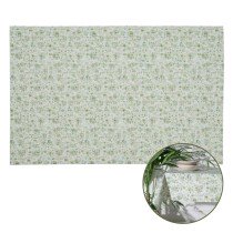 Tablecloth Polyester Green 100% cotton 140 x 200 cm