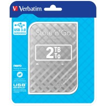 Hard Drive Verbatim 53198 White 2 TB