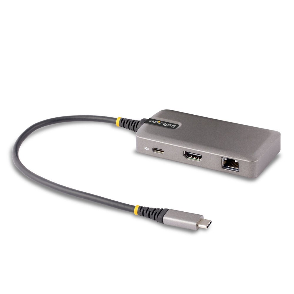 Hub USB Startech 103B-USBC-MULTIPORT 4K Ultra HD Grau
