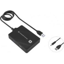 Hub USB Conceptronic HUBBIES10B Preto