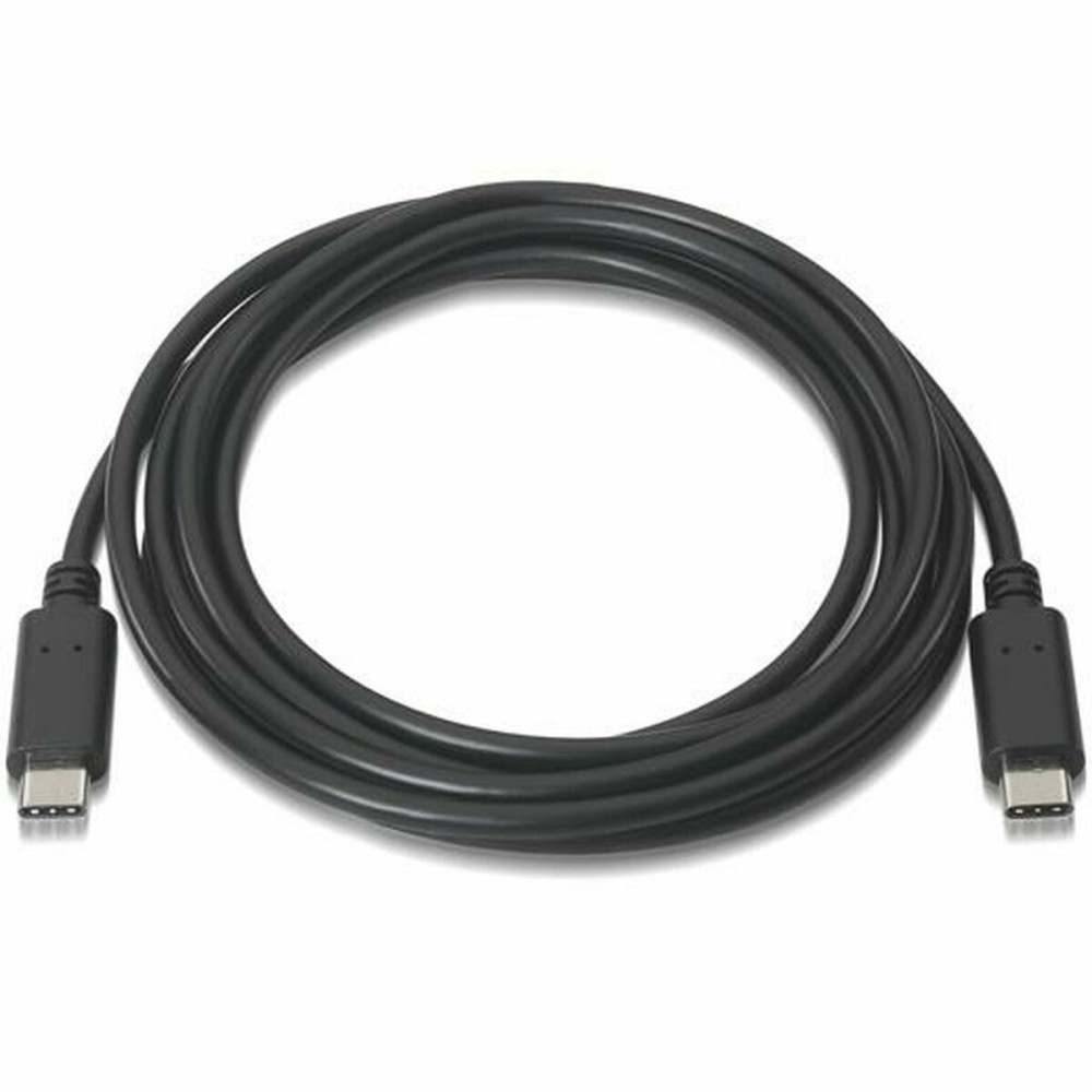 USB-C Cable to USB Aisens A107-0056 Black 1 m