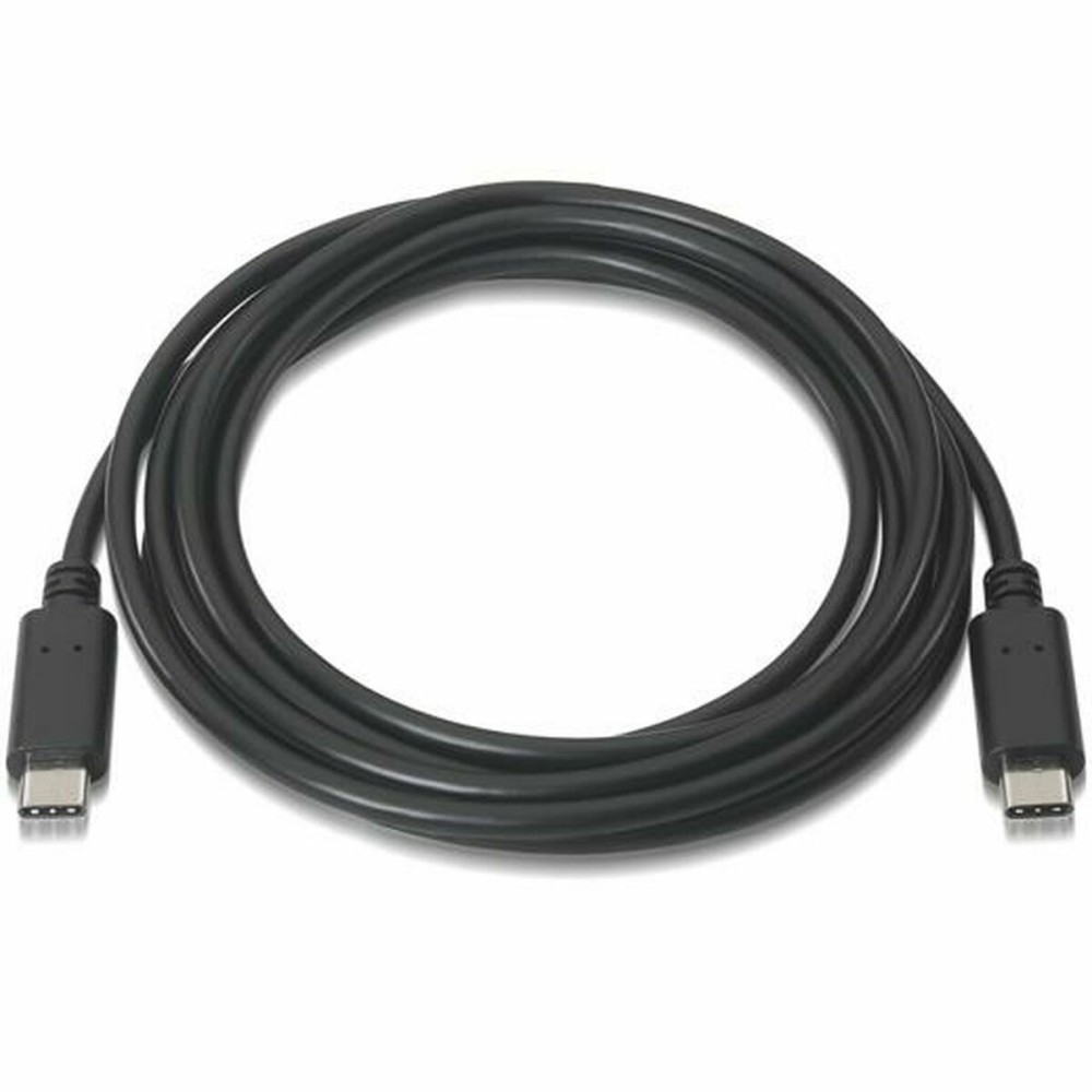 USB-C-Kabel auf USB Aisens A107-0056 Schwarz 1 m