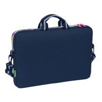 Laptop Case Benetton Love Navy Blue (40 x 27 x 4 cm)