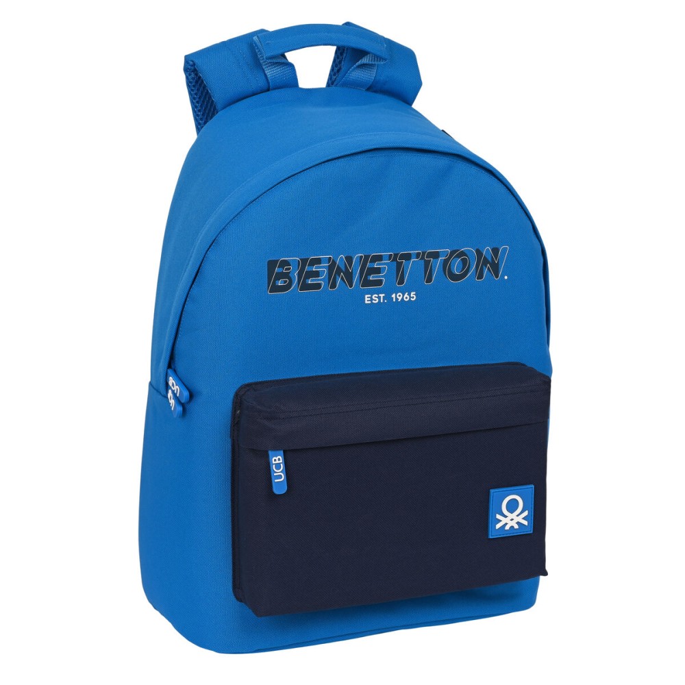Mochila para notebook Benetton  benetton  Azul (31 x 41 x 16 cm)