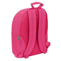 Mochila para notebook Benetton  benetton  Fúcsia (31 x 41 x 16 cm)