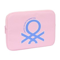 Capa para Portátil Benetton Pink Cor de Rosa (31 x 23 x 2 cm)