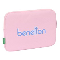 Capa para Portátil Benetton Pink Cor de Rosa (31 x 23 x 2 cm)