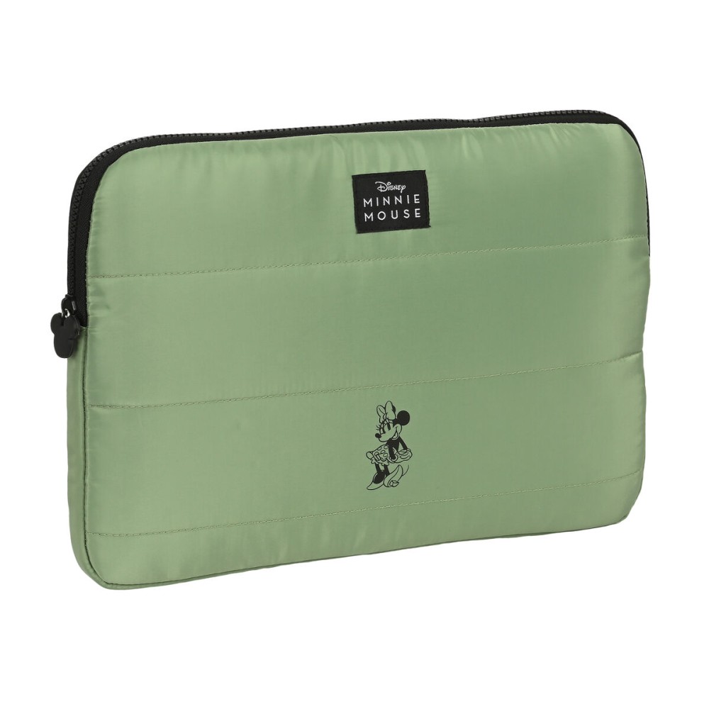 Capa para Portátil Minnie Mouse Mint shadow Verde militar 34 x 25 x 2 cm