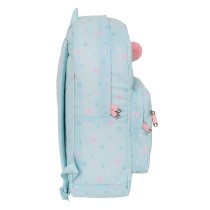 Laptop Backpack Moos Garden 32 x 43 x 14 cm Turquoise