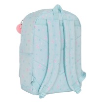 Laptop Backpack Moos Garden 32 x 43 x 14 cm Turquoise