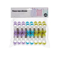 Pinzas para la Ropa Silicona (12 Unidades)