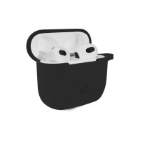 Capa Protetora Celly AIRPODS 3 GEN Auriculares Preto Silicone