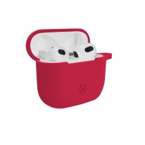 Schutzhülle Celly AIRPODS 3 GEN Kopfhörer Rot Silikon