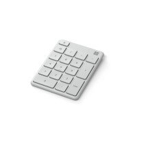 Numerische Tastatur Microsoft 23O-00026 Weiß Wireless